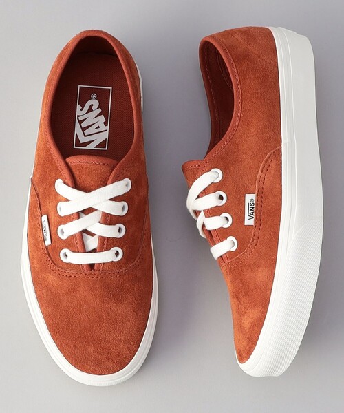 VANS（ヴァンズ） スニーカー 「WOMENS」「」Authentic Pig Suede