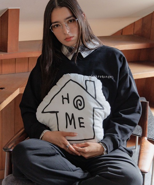 ALAND tシャツ 「UNISEX」 ALAND×INAPSQUARE／スウェットプルオーバー