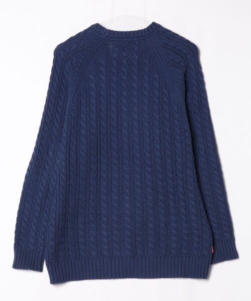 「TIGHTBOOTH PRODUCTION」 長袖ニット X-LARGE ネイビー メンズ_画像2