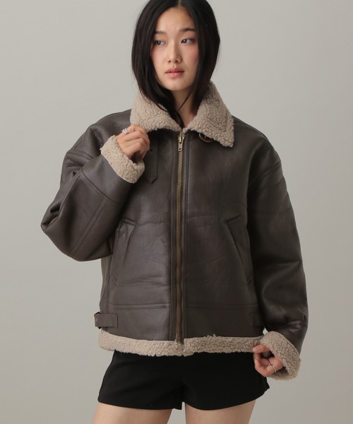 MUCENT（ムセント） ムートンコート ボアコート 「UNISEX」MUCENT