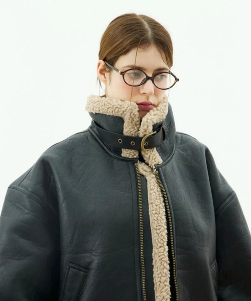 MUCENT（ムセント） ムートンコート ボアコート 「UNISEX」MUCENT