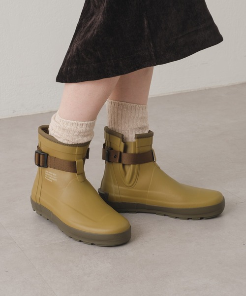 「WHIMSIC」 レインブーツ 23cm チャコールグレー レディース_画像5