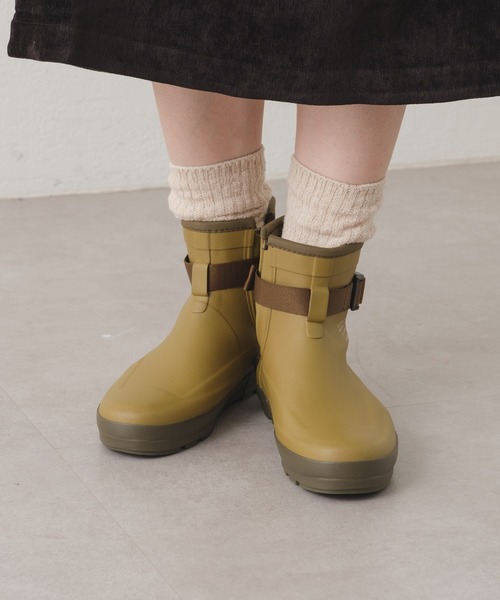 「WHIMSIC」 レインブーツ 23cm チャコールグレー レディース_画像6