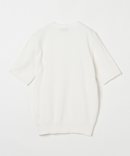 「three dots」 半袖Tシャツ LARGE オフホワイト メンズ_画像3