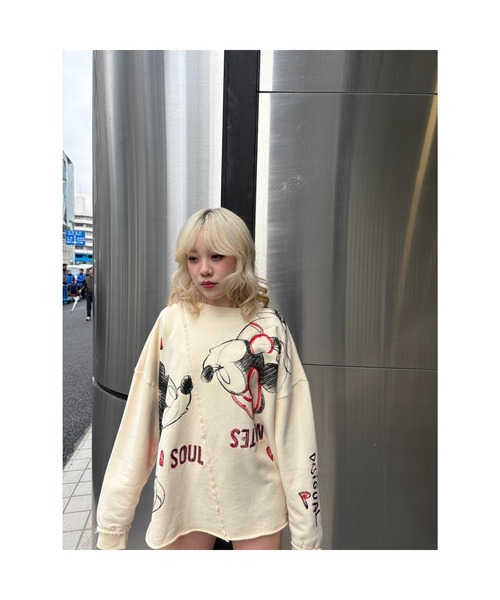 Desigual（デシグアル） トレーナー スウェット ミッキー＆ミニー