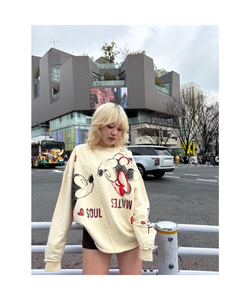 Desigual（デシグアル） トレーナー スウェット ミッキー＆ミニー