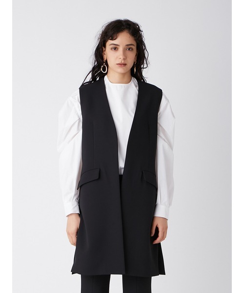 「Mila Owen」 ベスト 0 グレー レディース_画像5