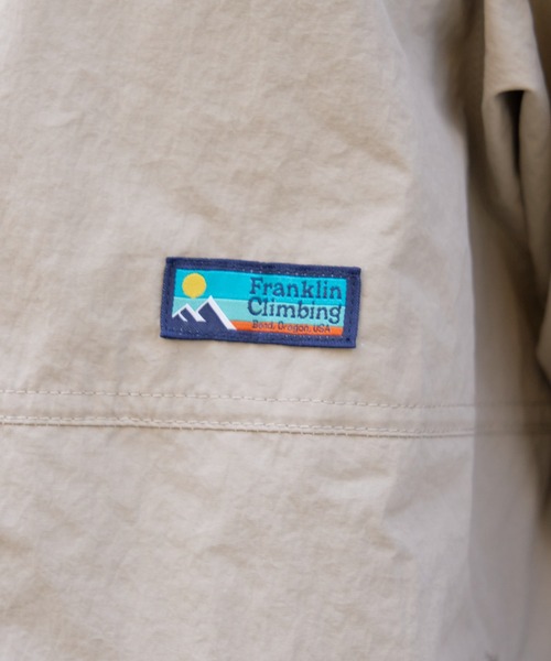 「Franklin Climbing」 マウンテンパーカー LARGE グレー メンズ_画像7