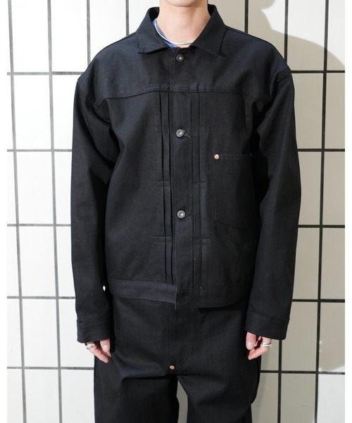 デニムジャケット gジャン PENNY’S FOREMOST ぺニーズフォアモスト / WWIIT-BACK JACKET メンズ レディースの画像