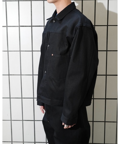 デニムジャケット gジャン PENNY’S FOREMOST ぺニーズフォアモスト / WWIIT-BACK JACKET メンズ レディースの画像