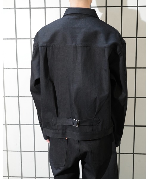 デニムジャケット gジャン PENNY’S FOREMOST ぺニーズフォアモスト / WWIIT-BACK JACKET メンズ レディースの画像