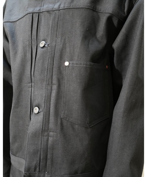 デニムジャケット gジャン PENNY’S FOREMOST ぺニーズフォアモスト / WWIIT-BACK JACKET メンズ レディースの画像