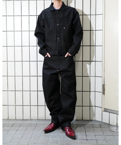 デニムジャケット gジャン PENNY’S FOREMOST ぺニーズフォアモスト / WWIIT-BACK JACKET メンズ レディースの画像