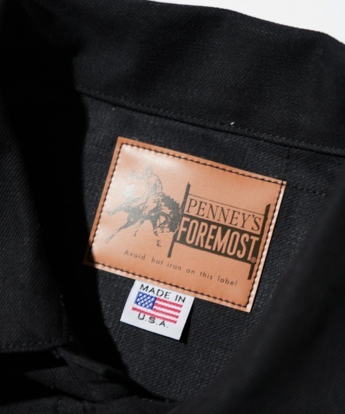デニムジャケット gジャン PENNY’S FOREMOST ぺニーズフォアモスト / WWIIT-BACK JACKET メンズ レディースの画像