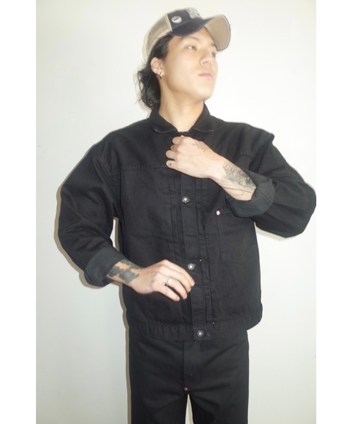 デニムジャケット gジャン PENNY’S FOREMOST ぺニーズフォアモスト / WWIIT-BACK JACKET メンズ レディースの画像