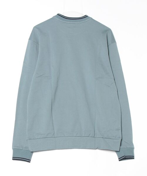 「FRED PERRY」 長袖Tシャツ L ワインレッド メンズの画像