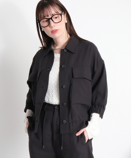 cepo（セポ） ブルゾン アウター 「セットアップ対応」パナマシャツ