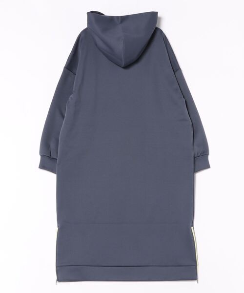 「Q」 長袖ワンピース MEDIUM ブラック レディース_画像4