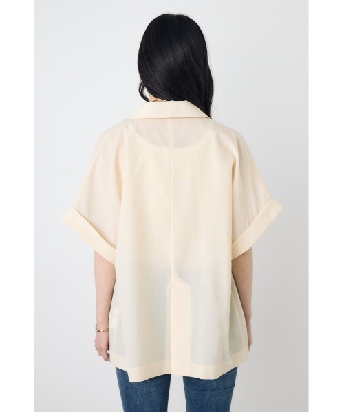 ジャケット テーラードジャケット COMFORA AIRハーフスリーブジャケット レディースの画像