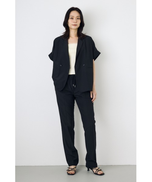 ジャケット テーラードジャケット COMFORA AIRハーフスリーブジャケット レディースの画像
