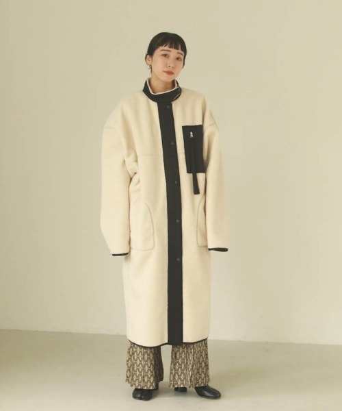 「TODAYFUL」 イージーパンツ 38inch ナチュラル レディース_画像7