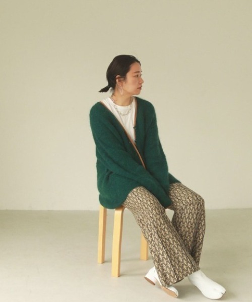 「TODAYFUL」 イージーパンツ 38inch ナチュラル レディース_画像8