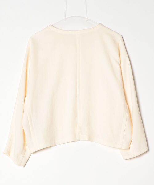 「PLAIN PEOPLE」 長袖ブラウス 9 ホワイト レディース_画像2