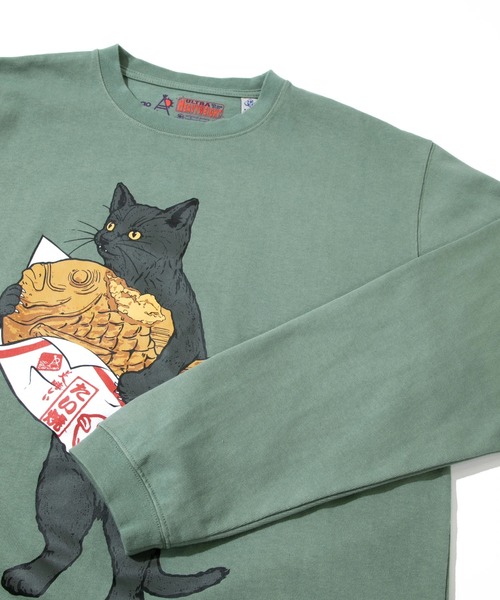 「go slow caravan」 長袖Tシャツ MEDIUM セージグリーン メンズ_画像5