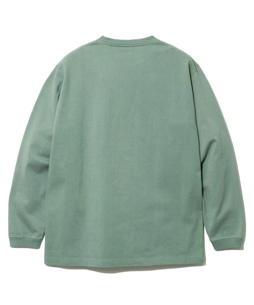 「go slow caravan」 長袖Tシャツ MEDIUM セージグリーン メンズ_画像8