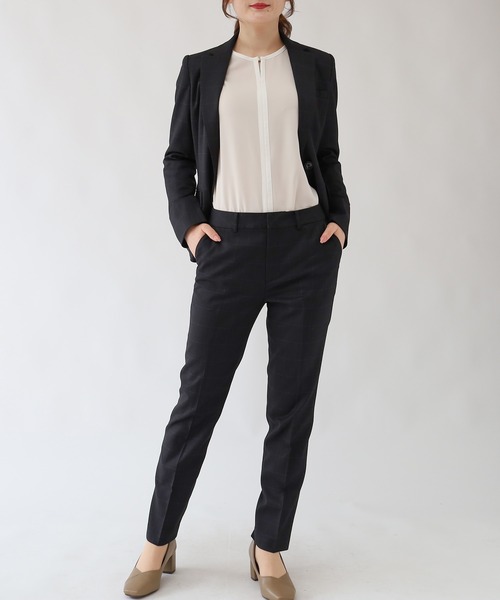 「TRUDEA」 スラックス X-LARGE チャコールグレー レディース_画像5