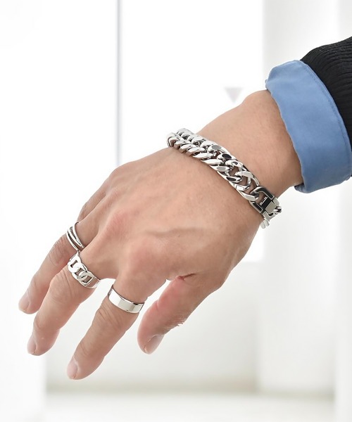 SBG by 7JEWELRY ブレスレット SBG 喜平チェーンブレスレット メンズ