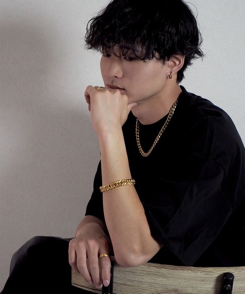 SBG by 7JEWELRY ブレスレット SBG 喜平チェーンブレスレット メンズ