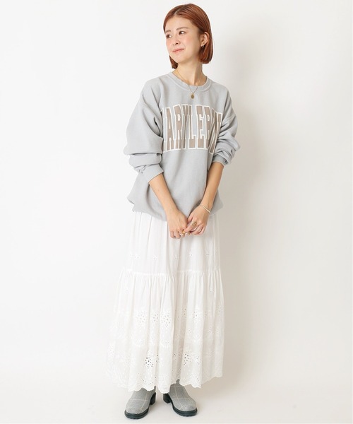 U by SPICK&SPAN スカート ≪追加≫カットワークレーススカート4