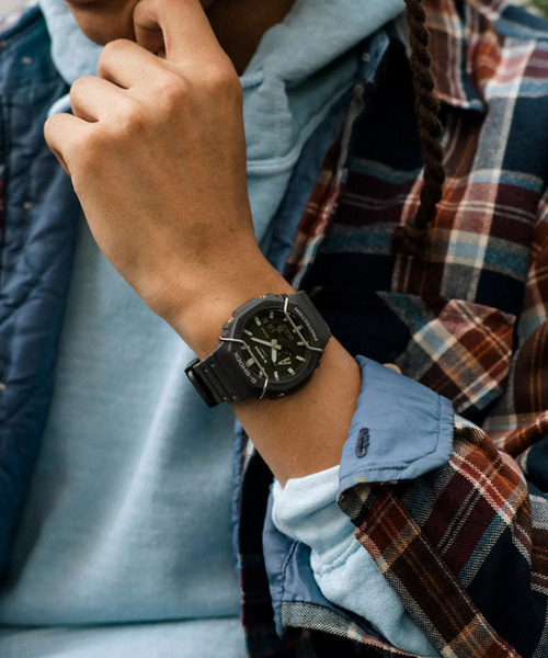 G-SHOCK GA-2100PTS-8AJF メンズ 腕時計 デジタル 黒 GA-2100PTS-8AJF | CASIO