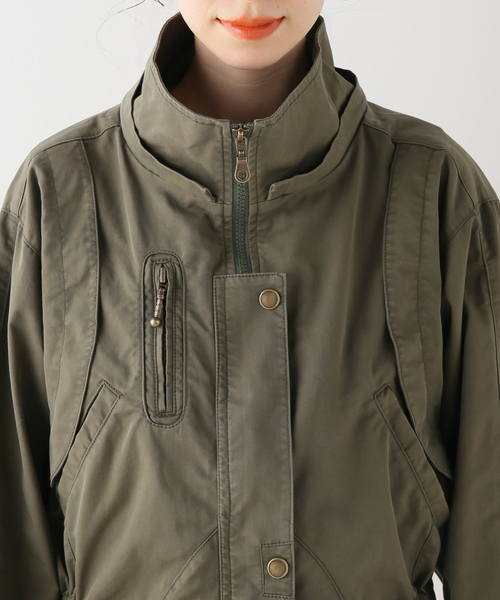 Spick and Span  NAVYミリタリーJK Spick＆Span ジャケット ブルゾン 【ROYAL NAVY/ロイヤル