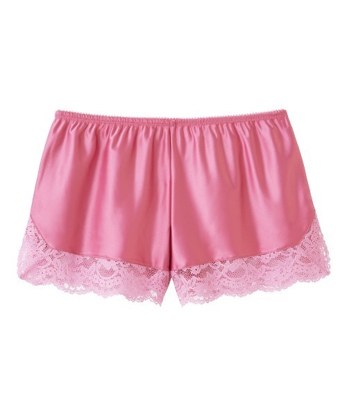 PEACH JOHN（ピーチジョン） インナーシャツ 肌着 レーストリムサテン 