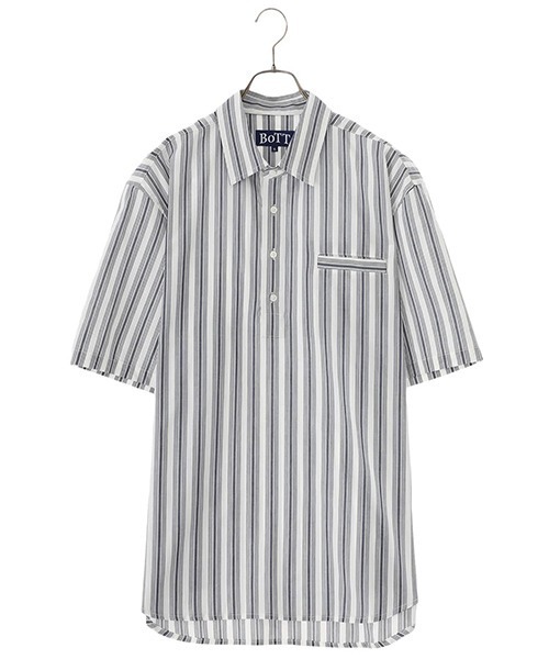 BoTT tシャツ BOTT / ボット：Pullover Stripe S/SL Shirt：BOTT