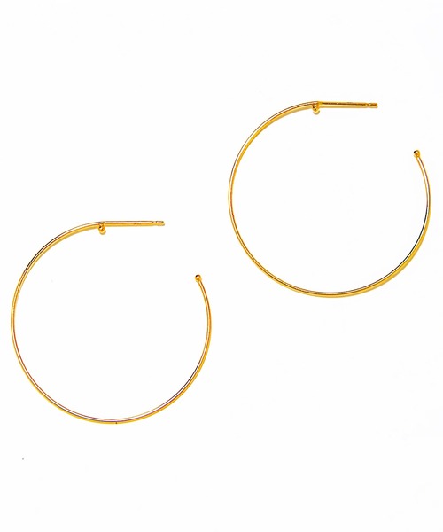 ピアス 「les bon bon」hoop pierce BOB103 レディースの画像