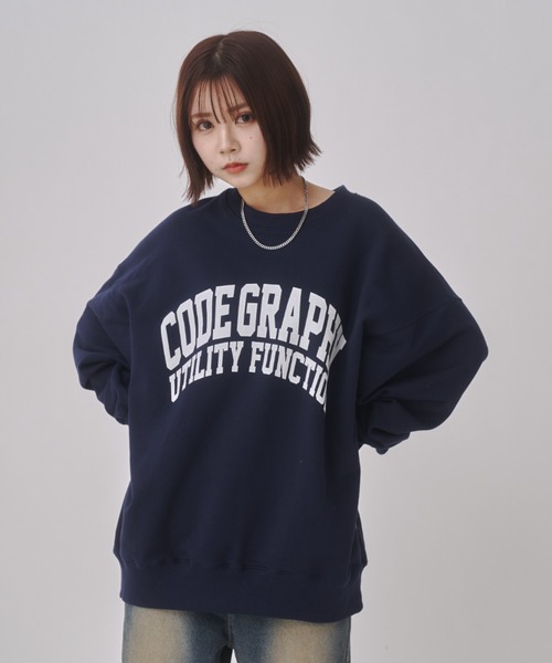 codegraphy（コードグラフィー） トレーナー スウェット UTILITY 