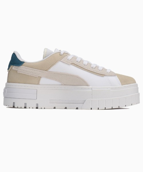 PUMA Mayze Crashed Wns スニーカー Amazon.com | Puma Womens Mayze Crashed WnsSneaker, White
