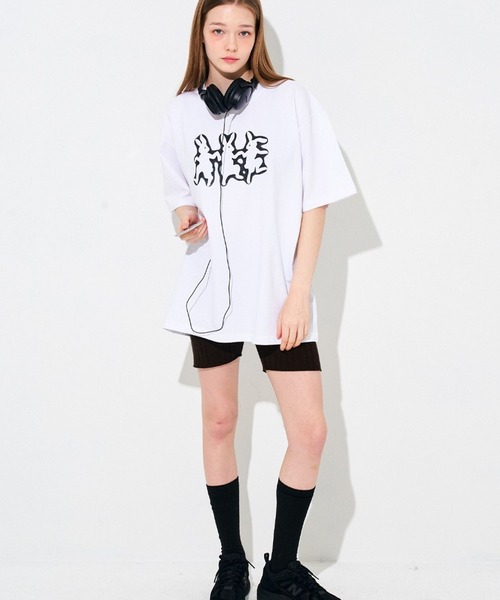 tシャツ 「UNISEX」SLOW ACID／3 RABBIT T 2118247 レディース メンズ SLOWACID tシャツ 「UNISEX」SLOW ACID／3 RABBIT T 2118247