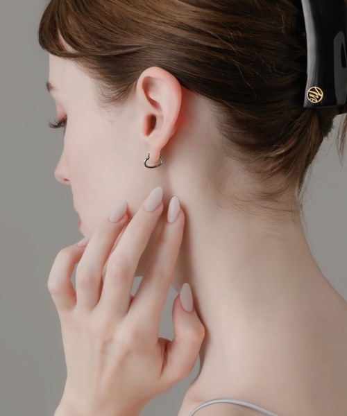 ◆MEJURI◆ミニ ハート フープ ピアス ◇MEJURI◇ミニ ハート フープ ピアス (MEJURI/ピアス