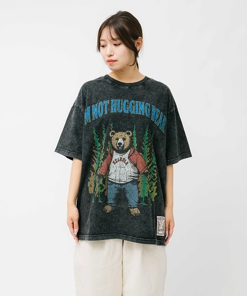 T BEAR☆購入コメント遅めです！　 EXAMPLE tシャツ ”WORK OF FICTION” BB BEAR S/S TEE メンズ