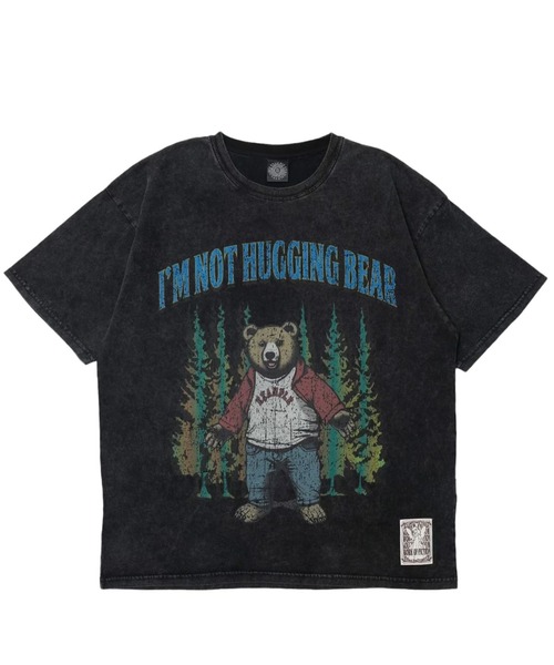 EXAMPLE tシャツ ”WORK OF FICTION” BB BEAR S/S TEE メンズ