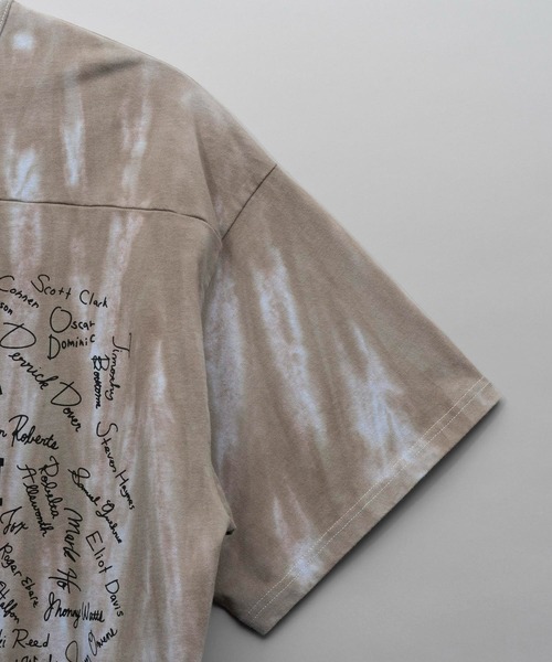 MAISON SPECIAL tシャツ 「UNISEX」Spray Dye Sign Logo Prime