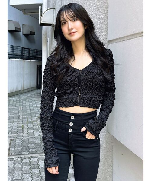 LGB ロング　ショート　2way カーディガン　グレー LGB ロング ショート 2way カーディガン グレー