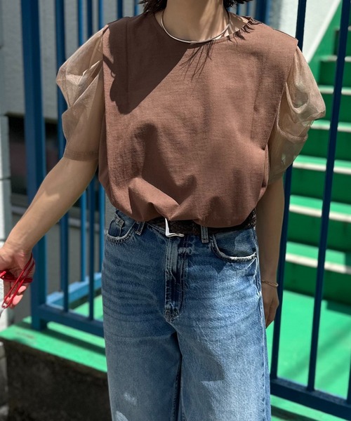 tシャツ ボリュームタックスリーブカットソー レディース 楽天市場】【クーポンで30％OFF 8/14 17:59まで】カットソー