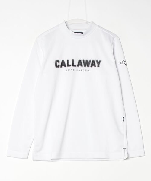 Callaway - 新品　CALLAWAY キャロウェイ　ストレッチ モックシャツ Callaway シャツ キャロウェイ ストレッチスムース モックネック