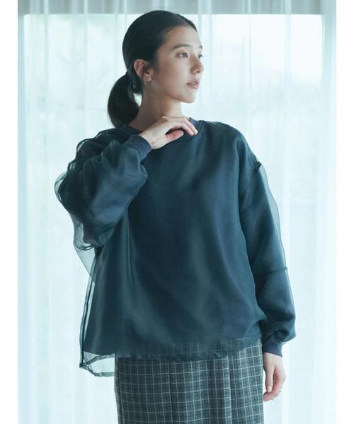 まるうさぎさま　おまとめ2点　オーガンジードッキングプルオーバー まるうさぎさま おまとめ2点 オーガンジードッキングプルオーバー お