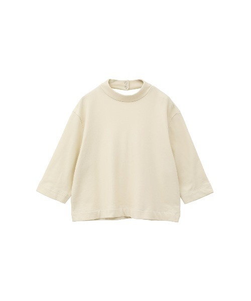 tシャツ MANOF/マノフ/BACK OPEN CUT TOPS レディース